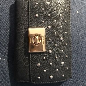 Coach black wallet